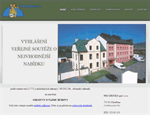 Tablet Screenshot of prodrinks.cz